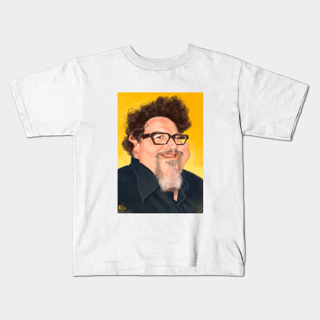 Jon Favreau Kids T-Shirt by metmangindaan